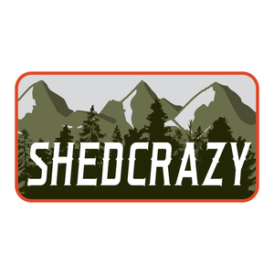 The Shedcrazy Sticker