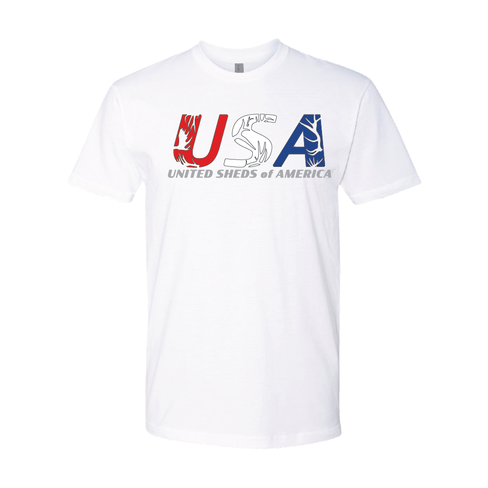 Style3 USA Bandiera Na-zionale T-Shirt Da Donna Stati Uniti D'America Stars Stripes, Colore:Bianco, Dimensione:XS - Foto 12
