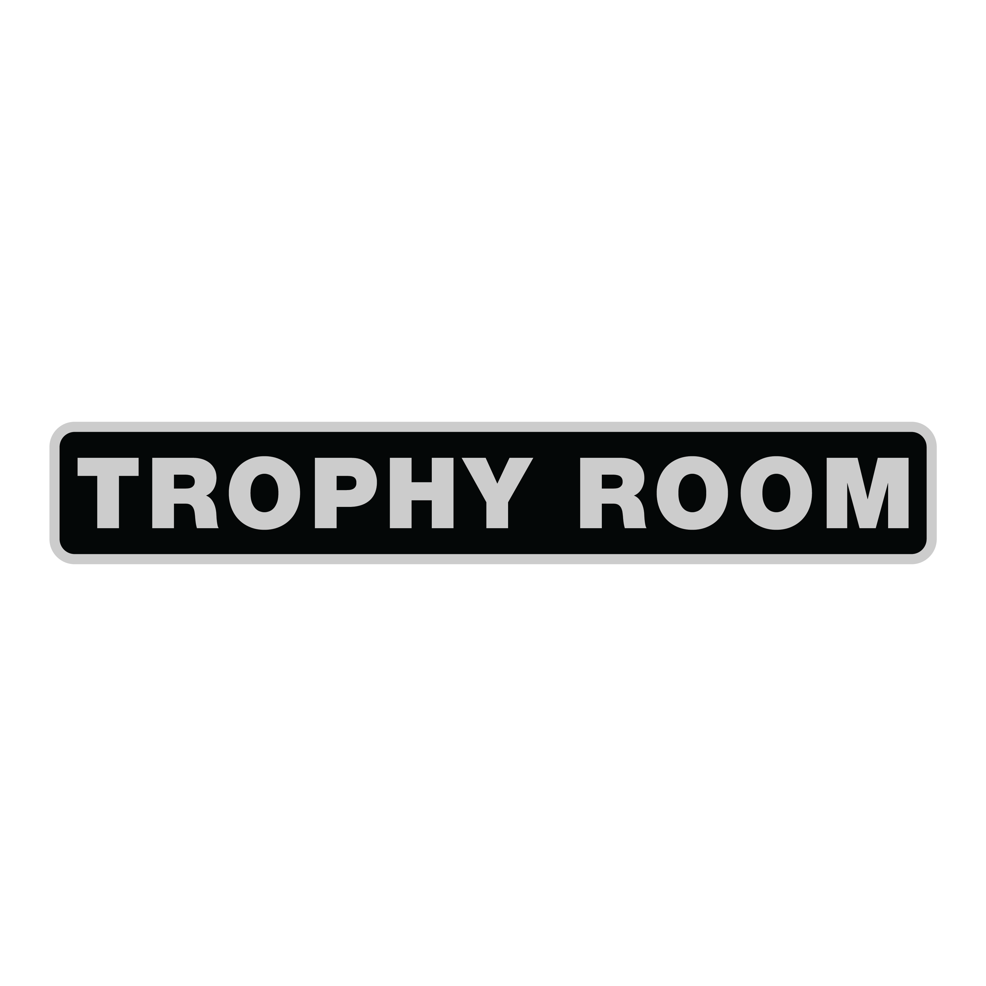 The Trophy Room Sticker