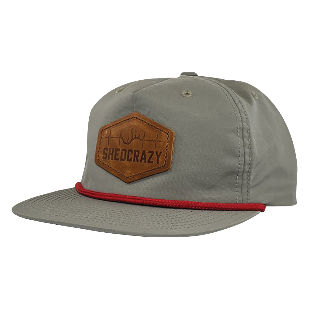 Date Hat - Charcoal/ Red